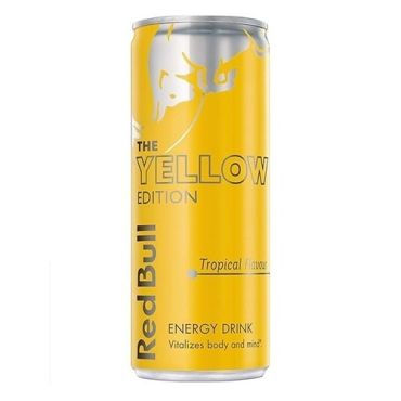 Red Bull Energy Drink 250 Ml Yellow Edition, 24 Pieces Per Carton